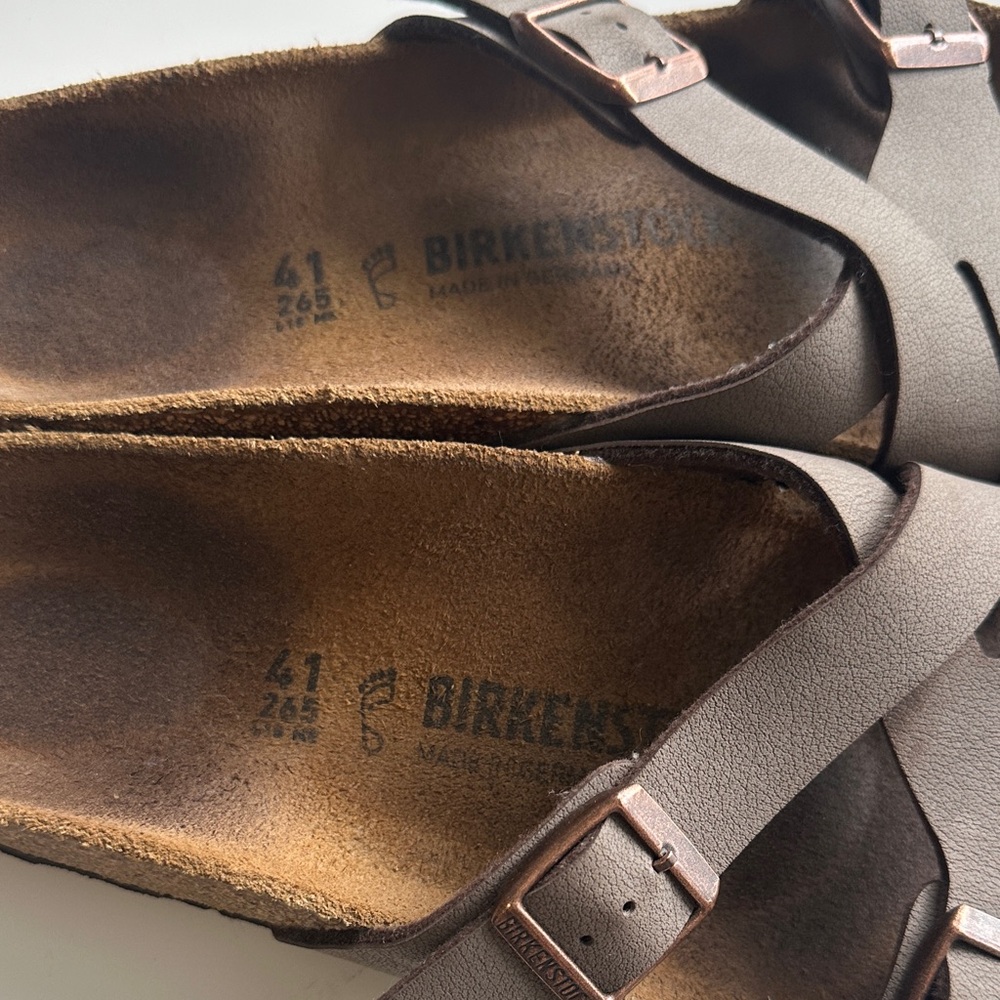 Birkenstock Yao Nubuck Sandals - Picture 2 of 4